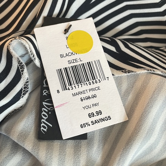 One shoulder geometrical mini dress - Picture 3 of 3